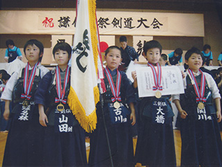 2010年5月、謙信公祭剣道大会優勝